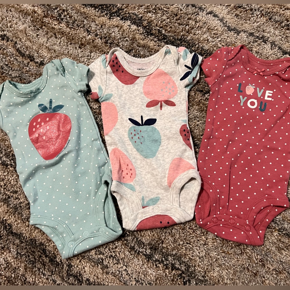 3 piece onesies